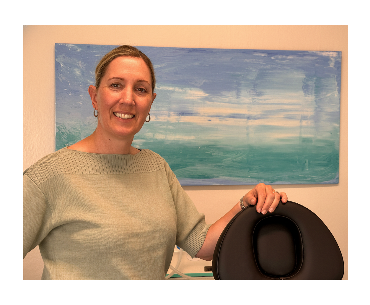 Teresa Burns at Ear Care Auckland - WaxOut. She has extensive ear-clearing experience and a strong clinical background